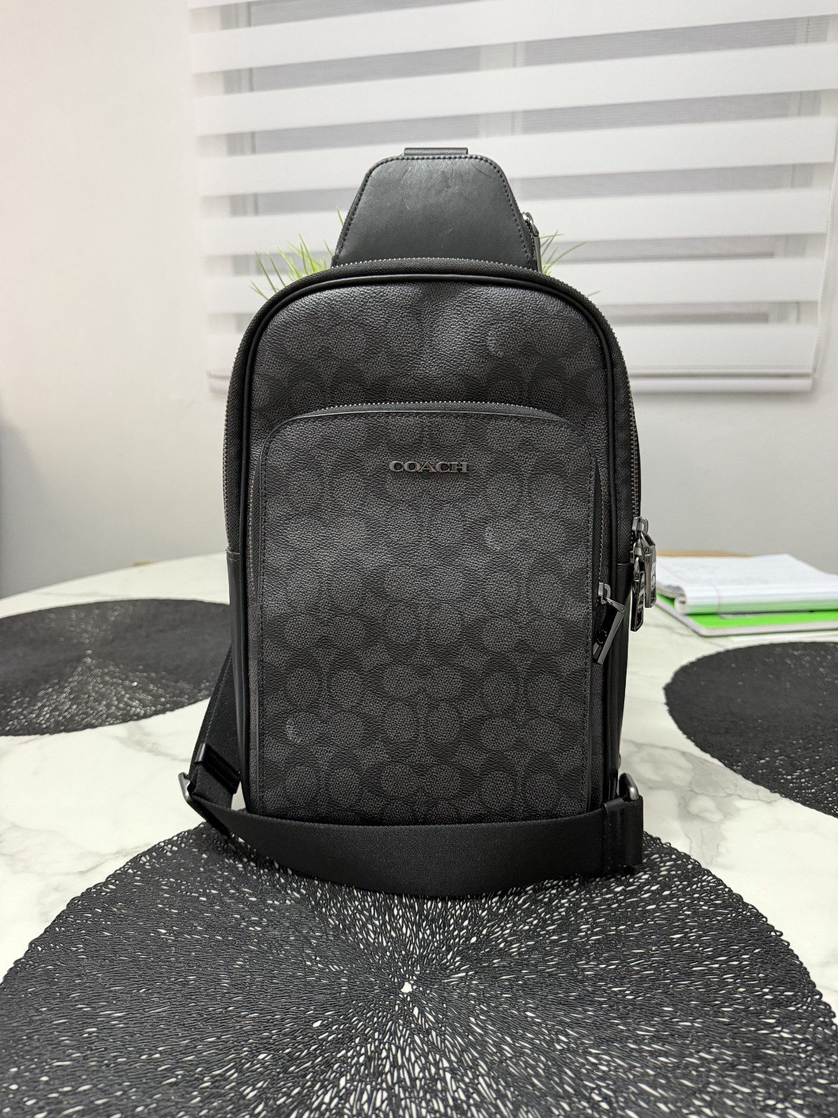 COACH Track Sling Bag Men