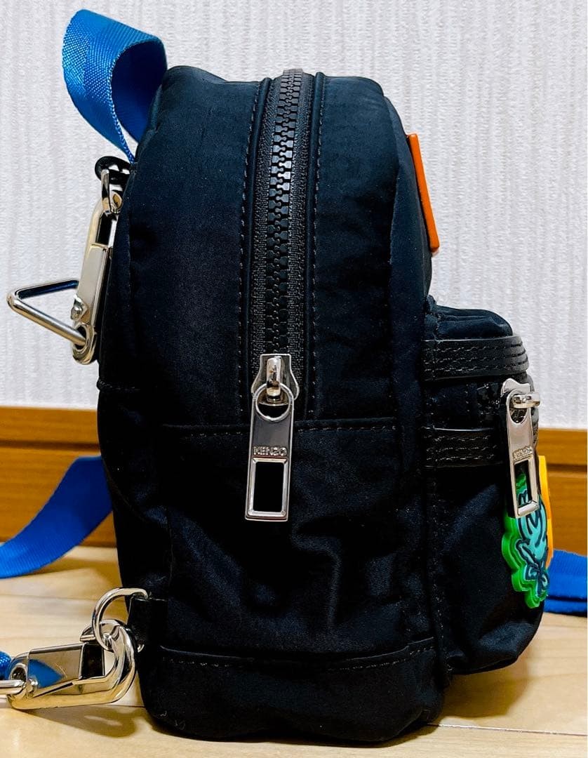 Kenzo Bts Icon Badges Mini Backpack Limited Edition Men’s bags, stylish, popular
