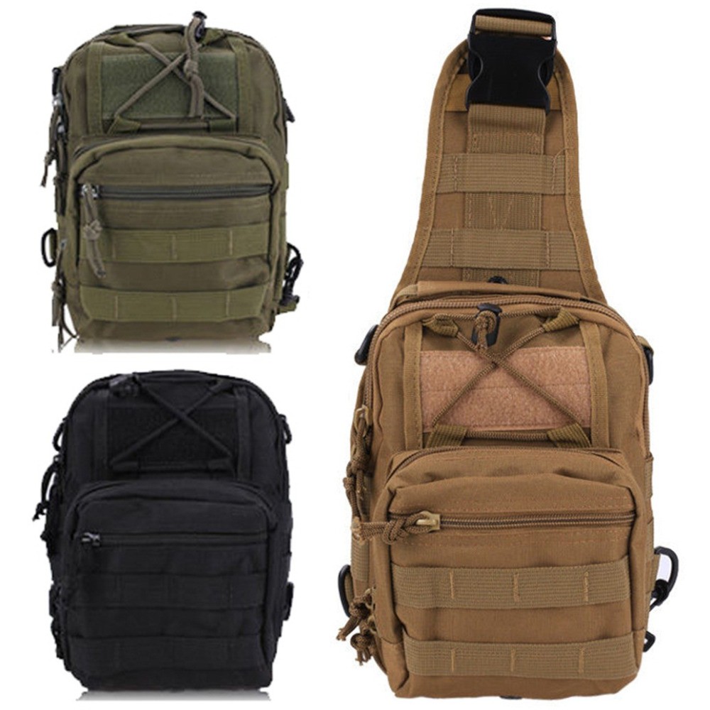 Tactical Shoulder Chest Pack Range Bags Concealed Carry Crossbody Gun Sling Bag