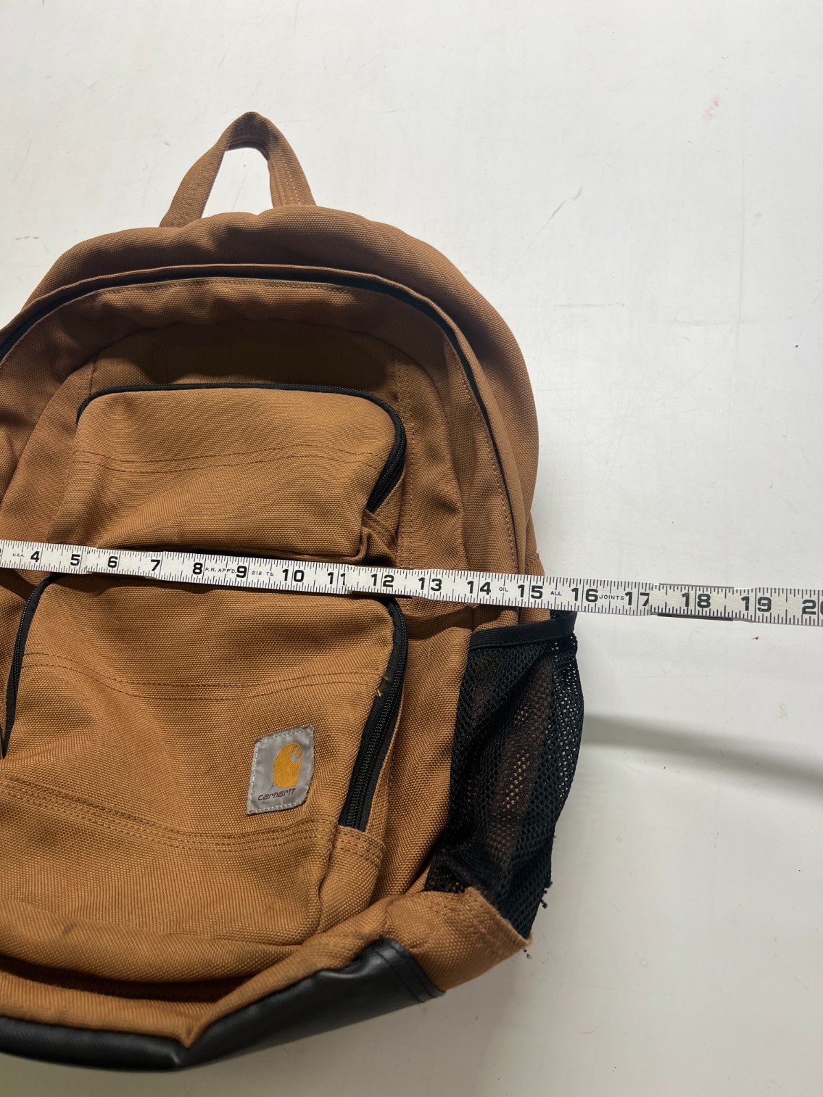 Carhartt Legacy Standard Work Backpack Brown Canvas Travel Hiking Outdoor Unisex