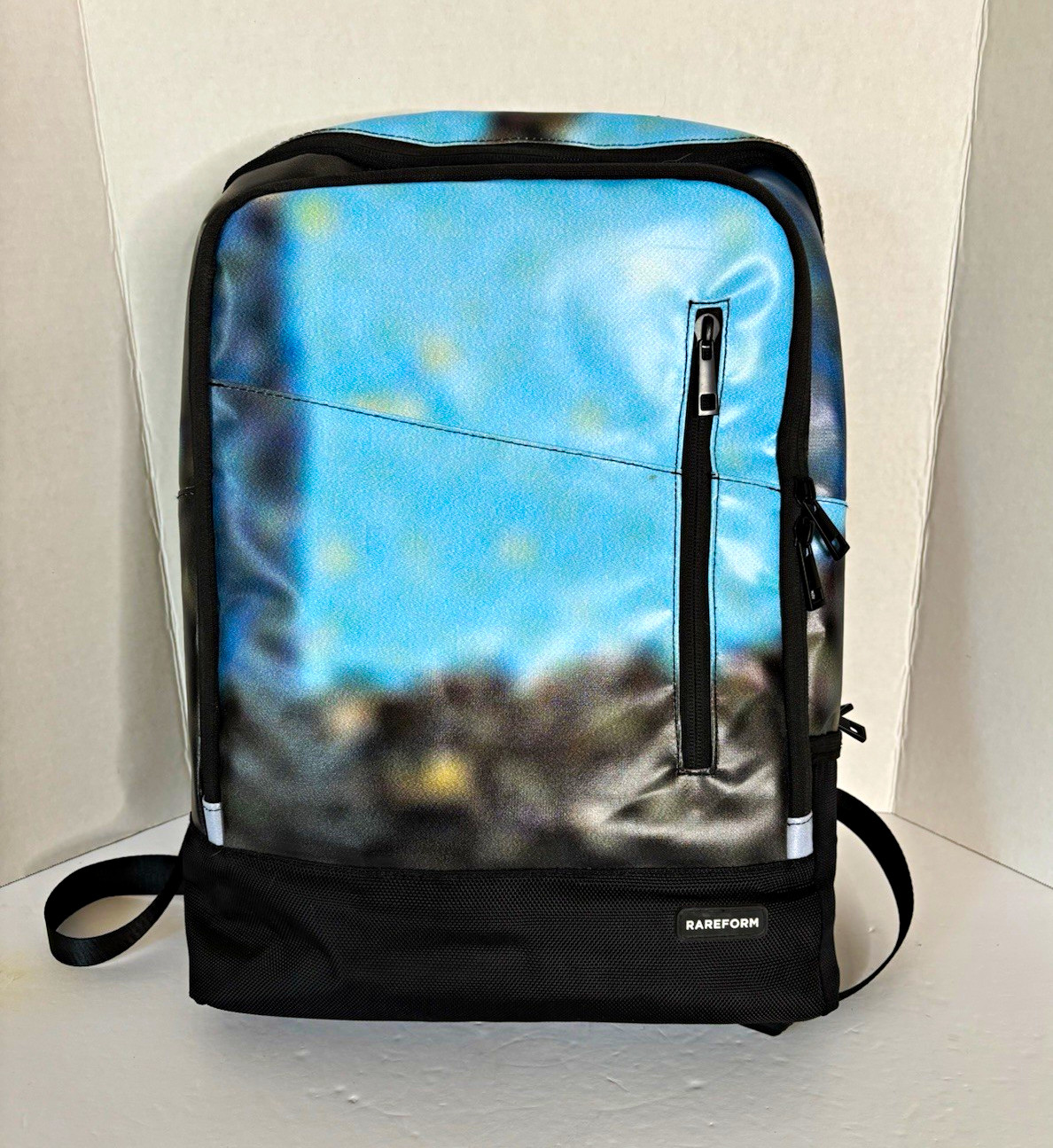 RAREFORM “One Of A Kind” Up cycled Colorful Billboard Material Backpack Unisex ￼