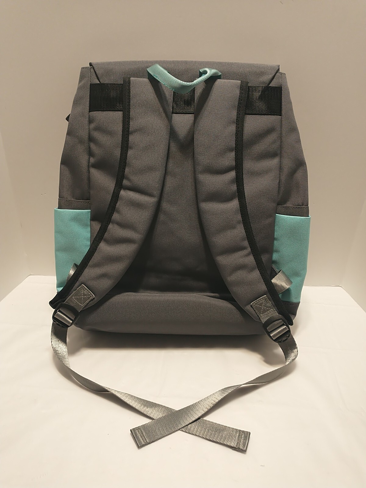 Backwoods Backpack Teal Blue White Gray New No Tags Read Desc See Pics