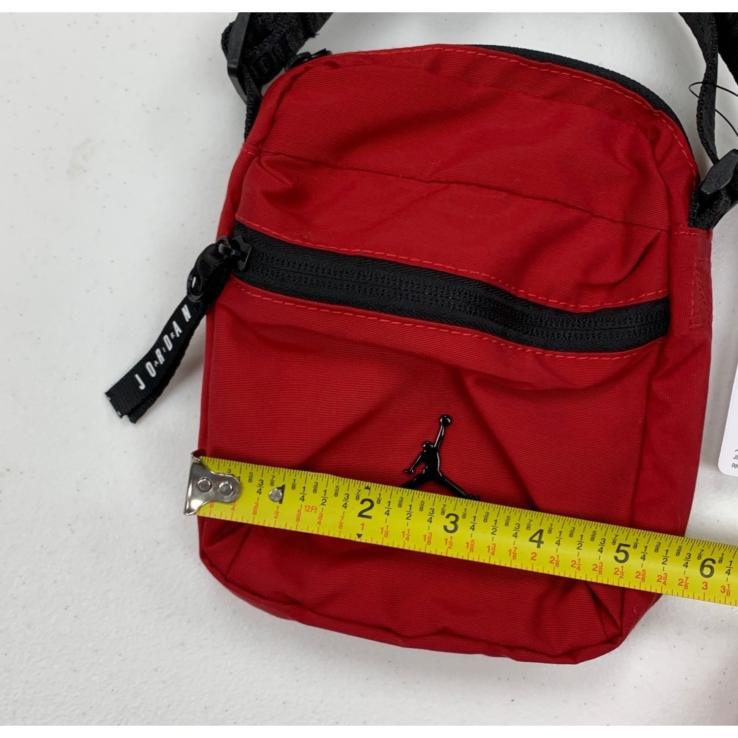 Air Jordan Crossbody Bag Unisex Airborne Festival Gym Red 9A0631 O/S Nike Small