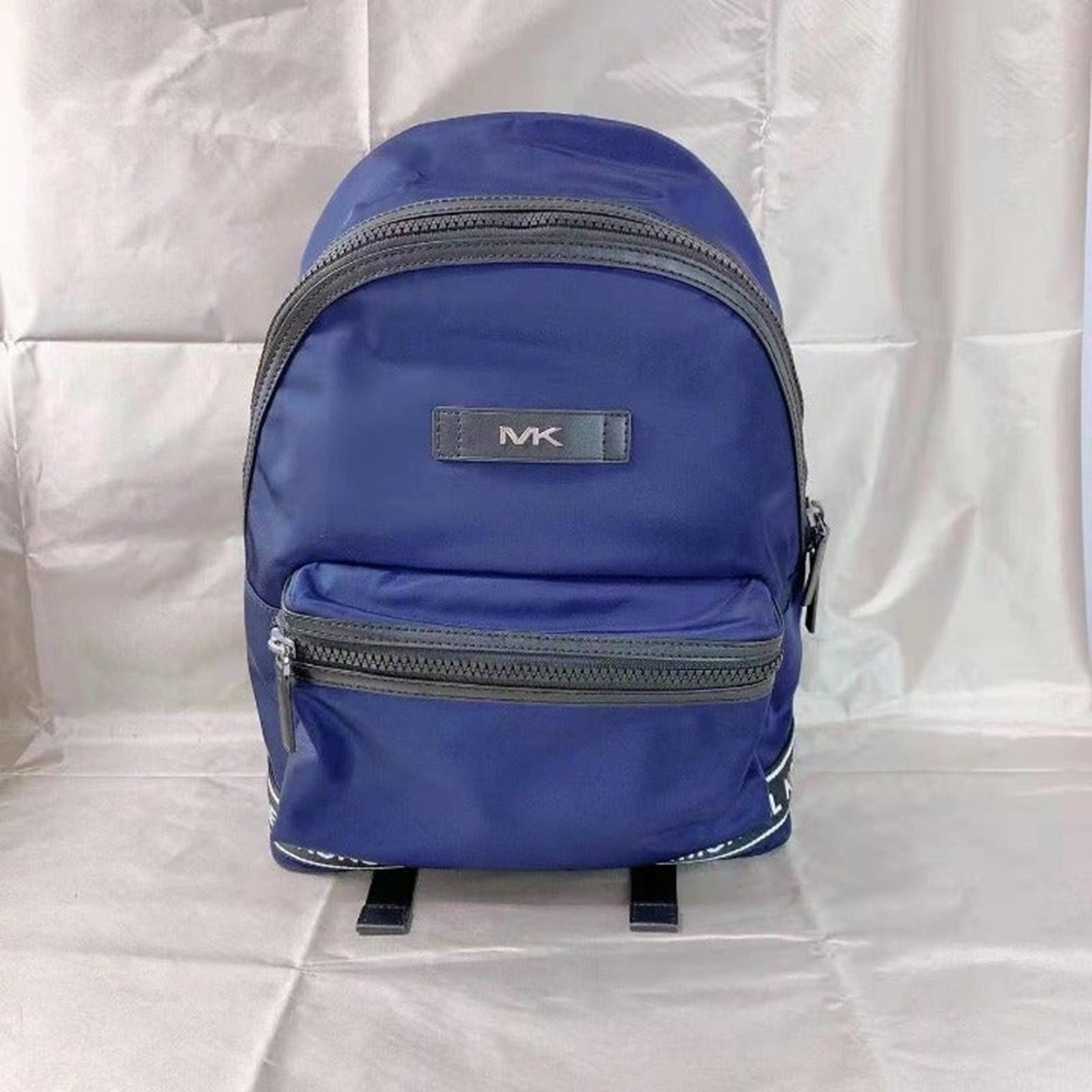 Michael Kors Kent 37S0SKNB2C Nylon Backpack In INDIGO