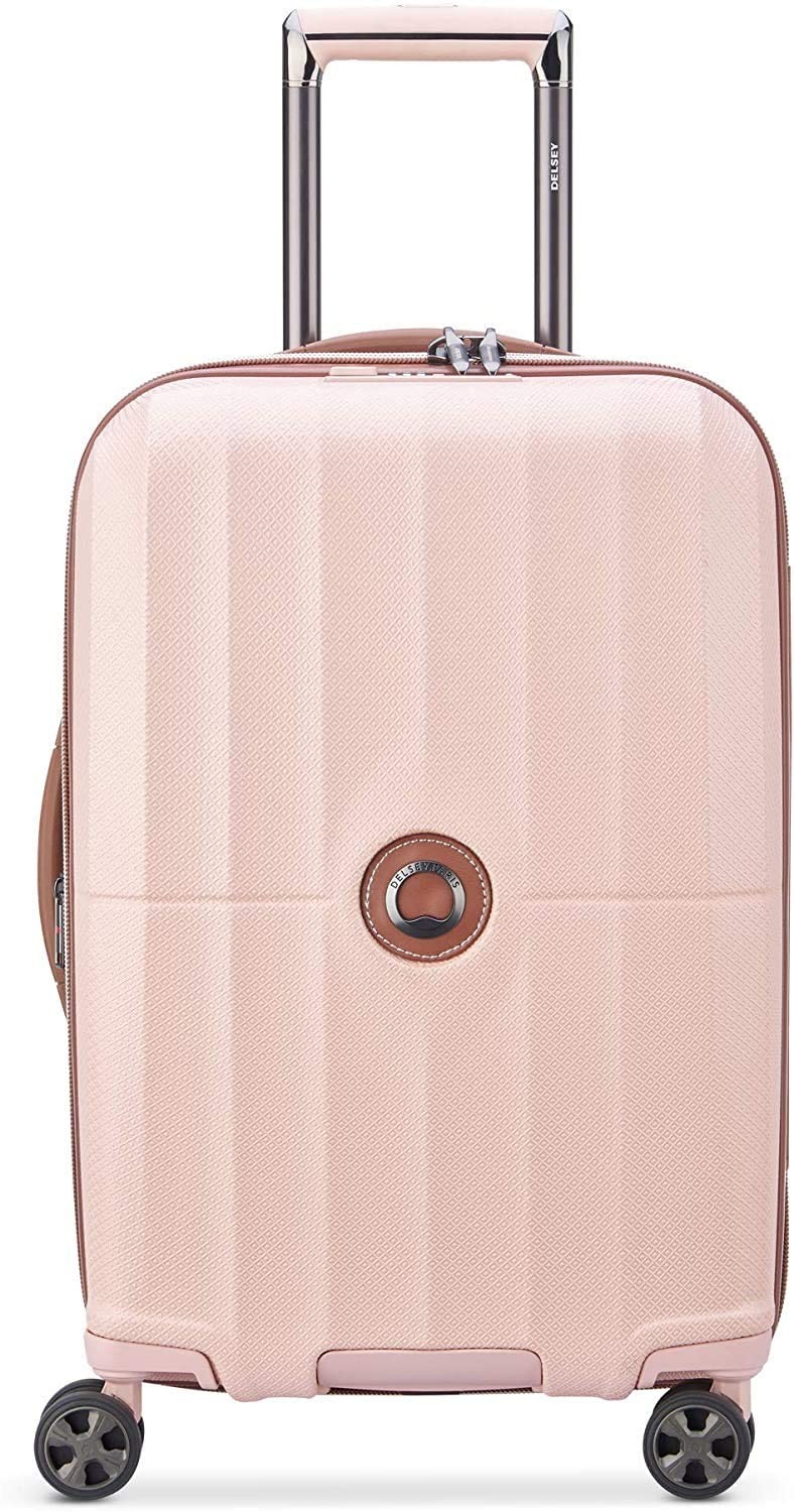 Delsey Paris Carrousel 28″ Expandable Carry-On Spinner Pink 24 Inch U7