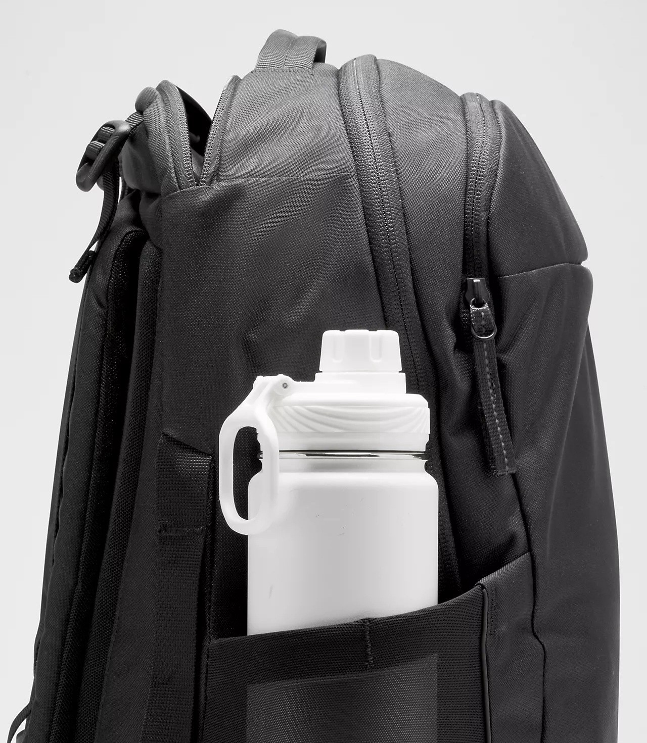 Lululemon Triple-Zip Backpack 28L Tech Canvas, Black/Graphite Grey