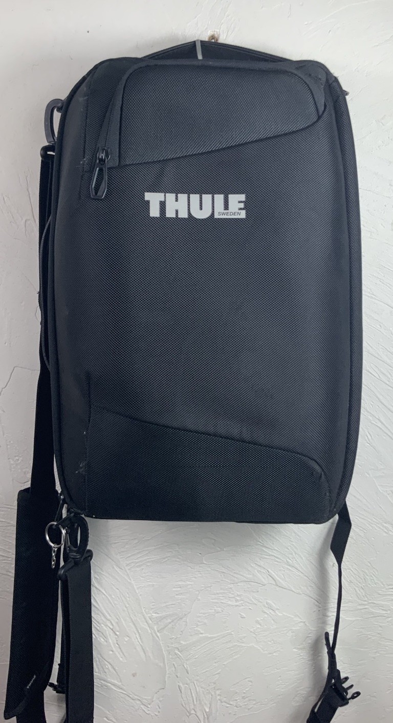 Thule Convertible Laptop Bag Briefcase Backpack Black Business