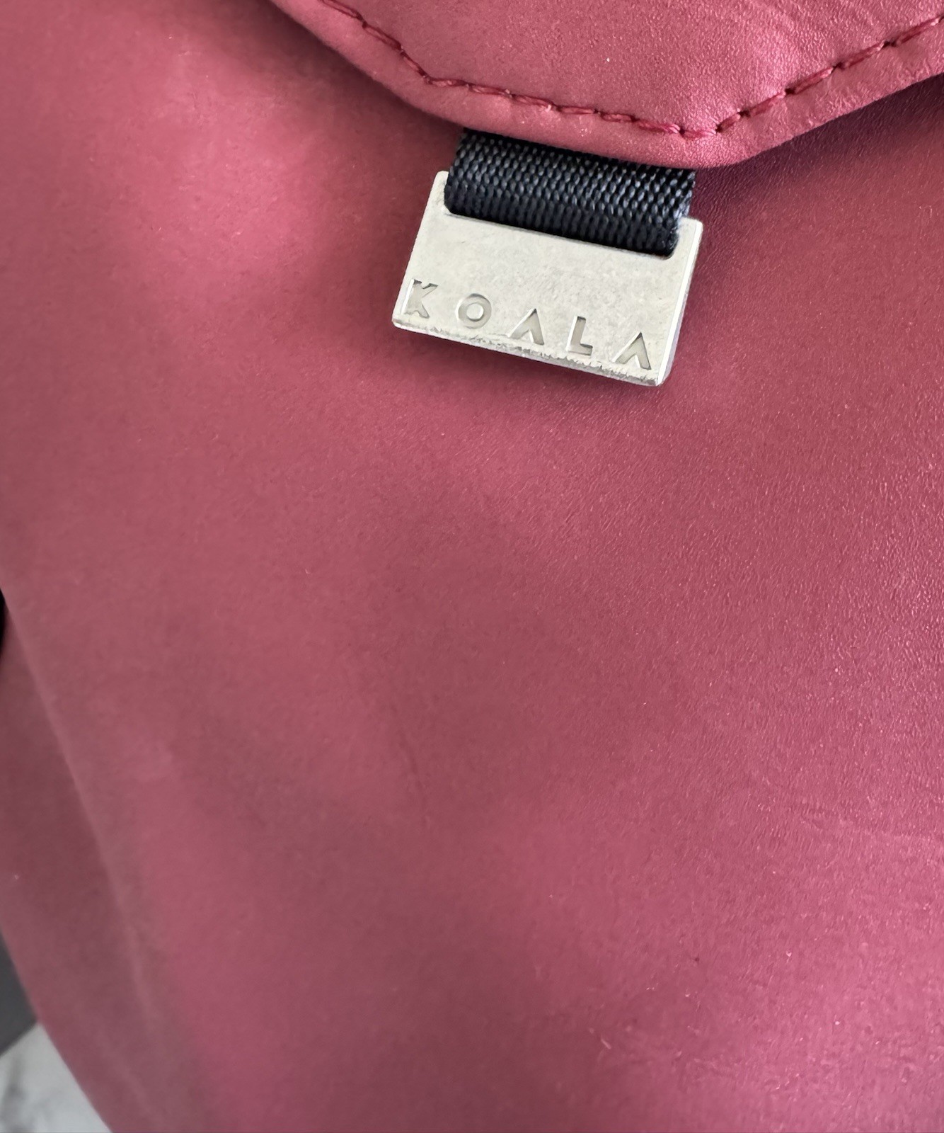 Koala Gear Joey Backpack Everyday Ergonomic Bag Kickstarter Microfiber RED🔥