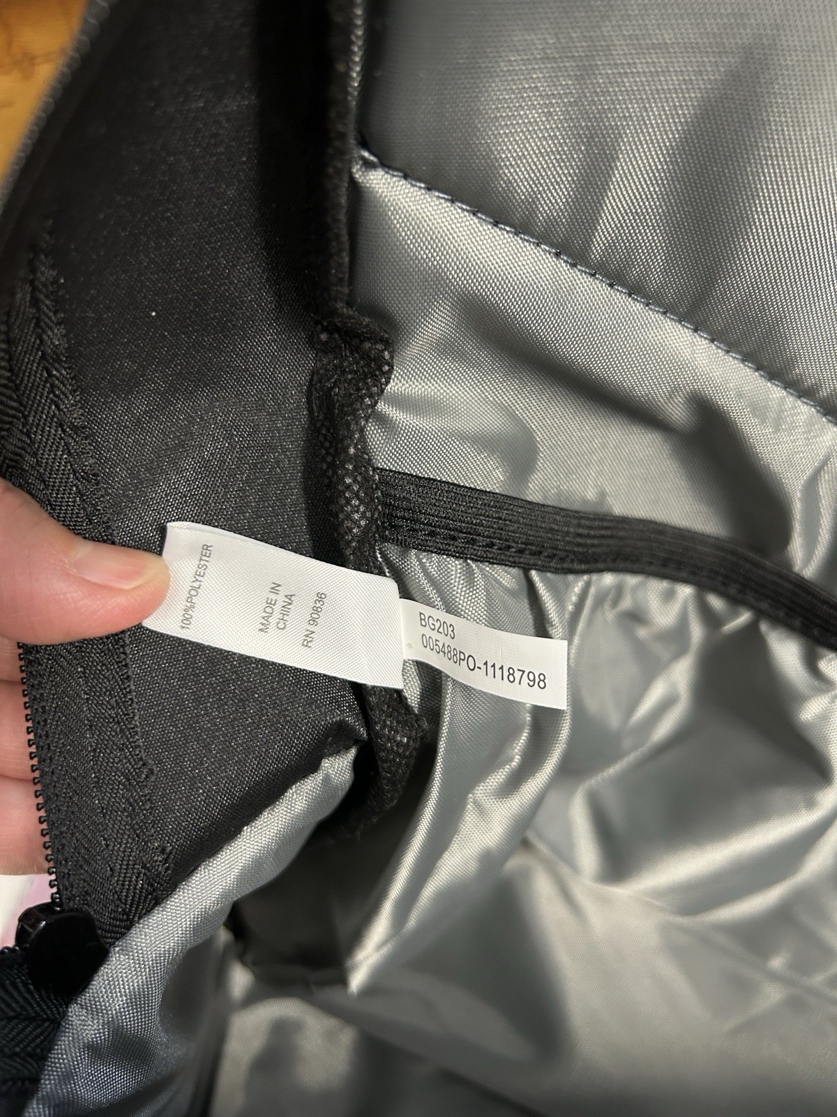 Port Authority BG203 Value Backpack Black W3 Fit Embroidered Laptop Bag 16.5″