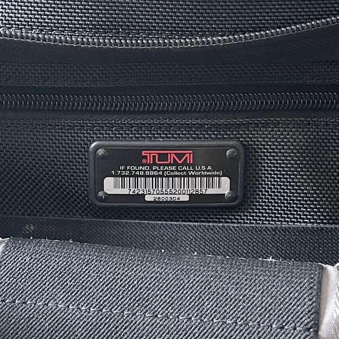 Level TUMI Carry Case Expandable Business Bag Black