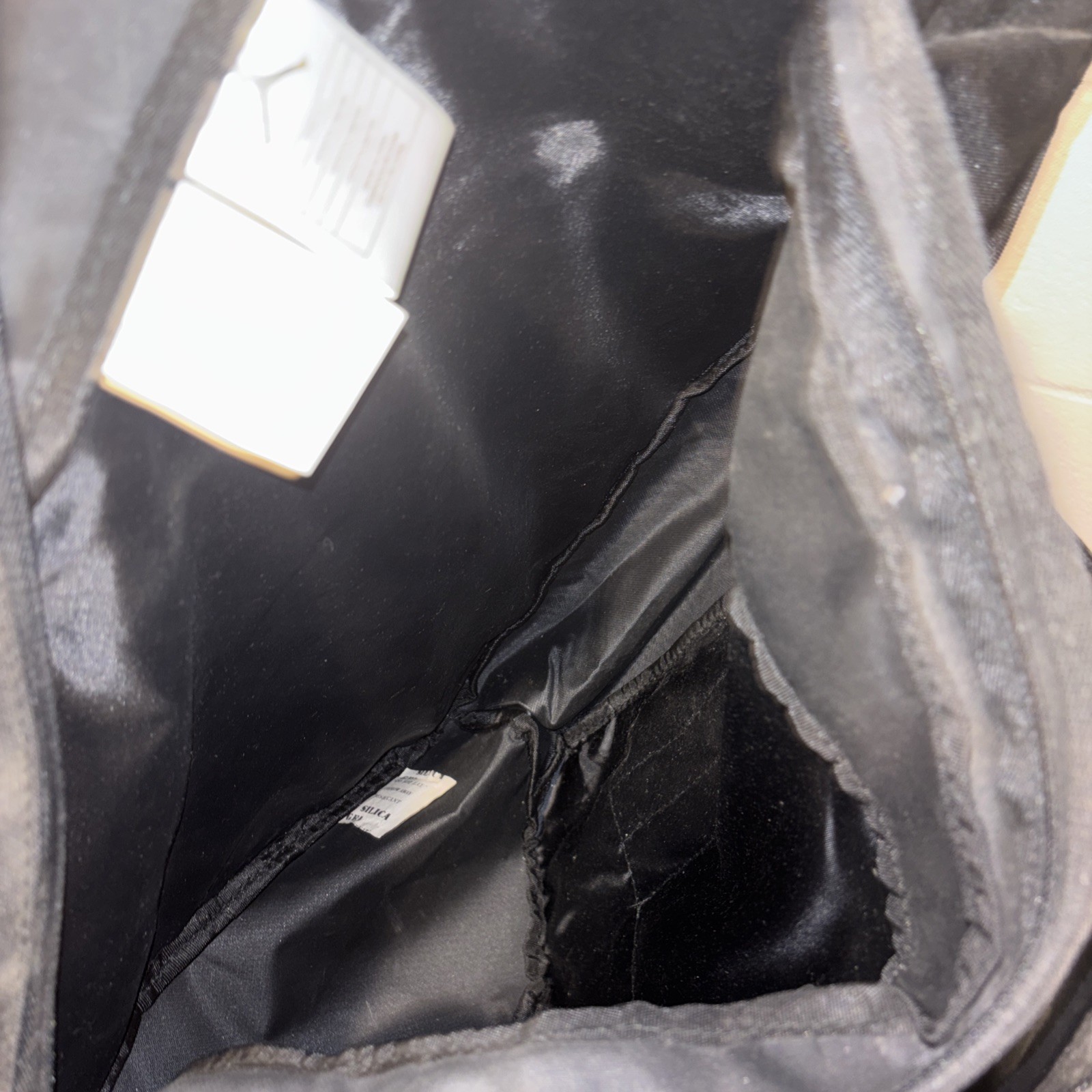 Nike Air Jordan Sling Backpack Black Gray Jumpman Logo One Strap