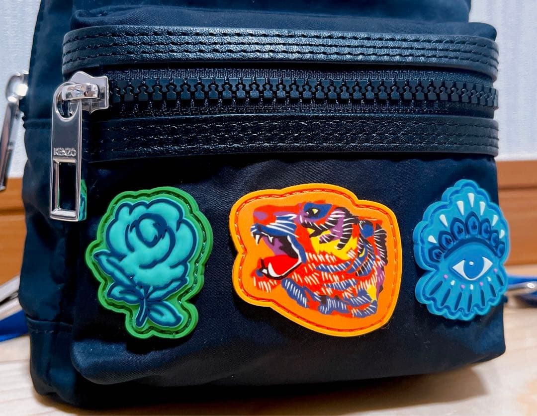 Kenzo Bts Icon Badges Mini Backpack Limited Edition Men’s bags, stylish, popular