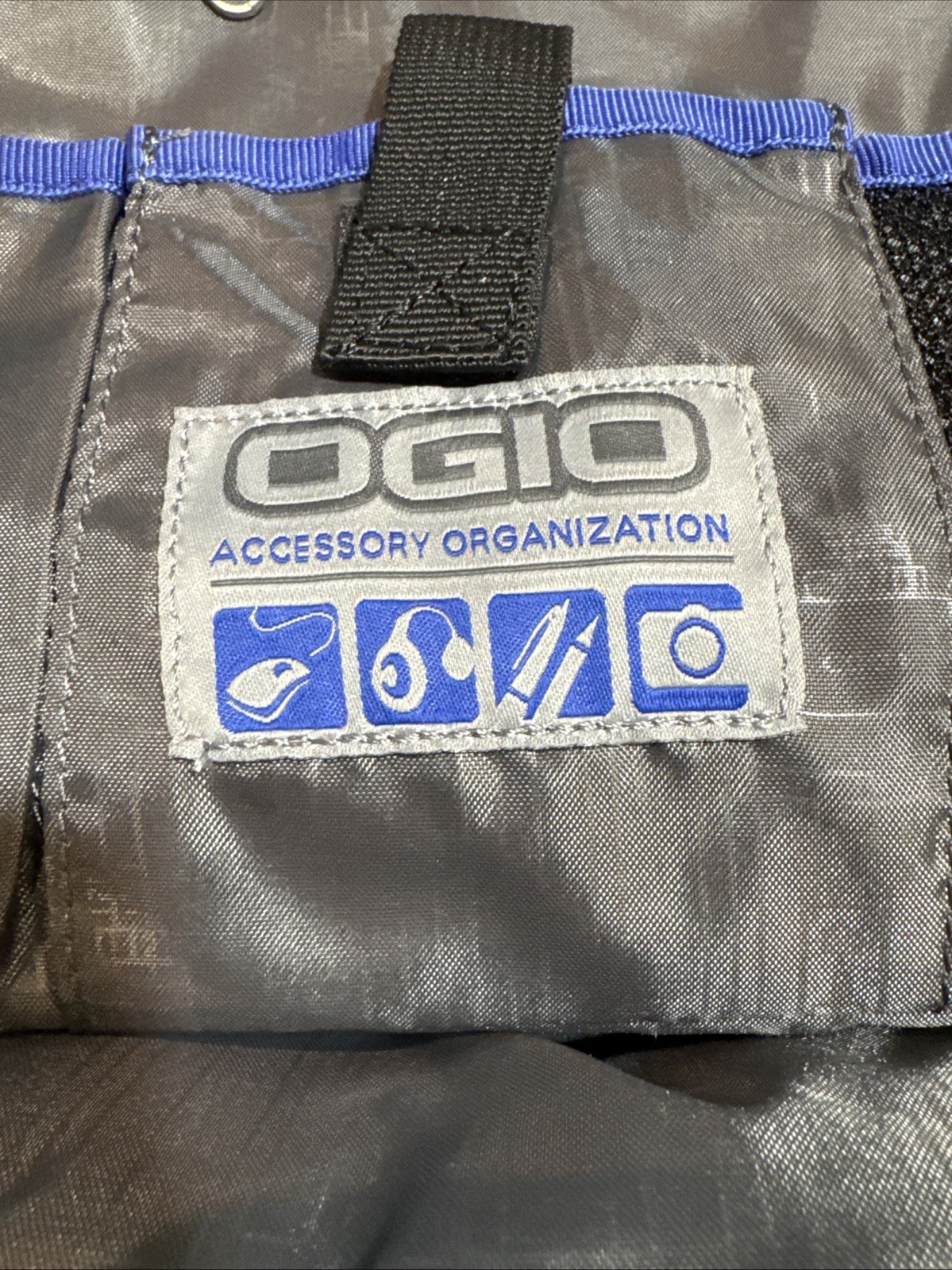 OGIO Axle 17″ Black Airflow Performance Laptop Backpack Embroidered Logo Monarch