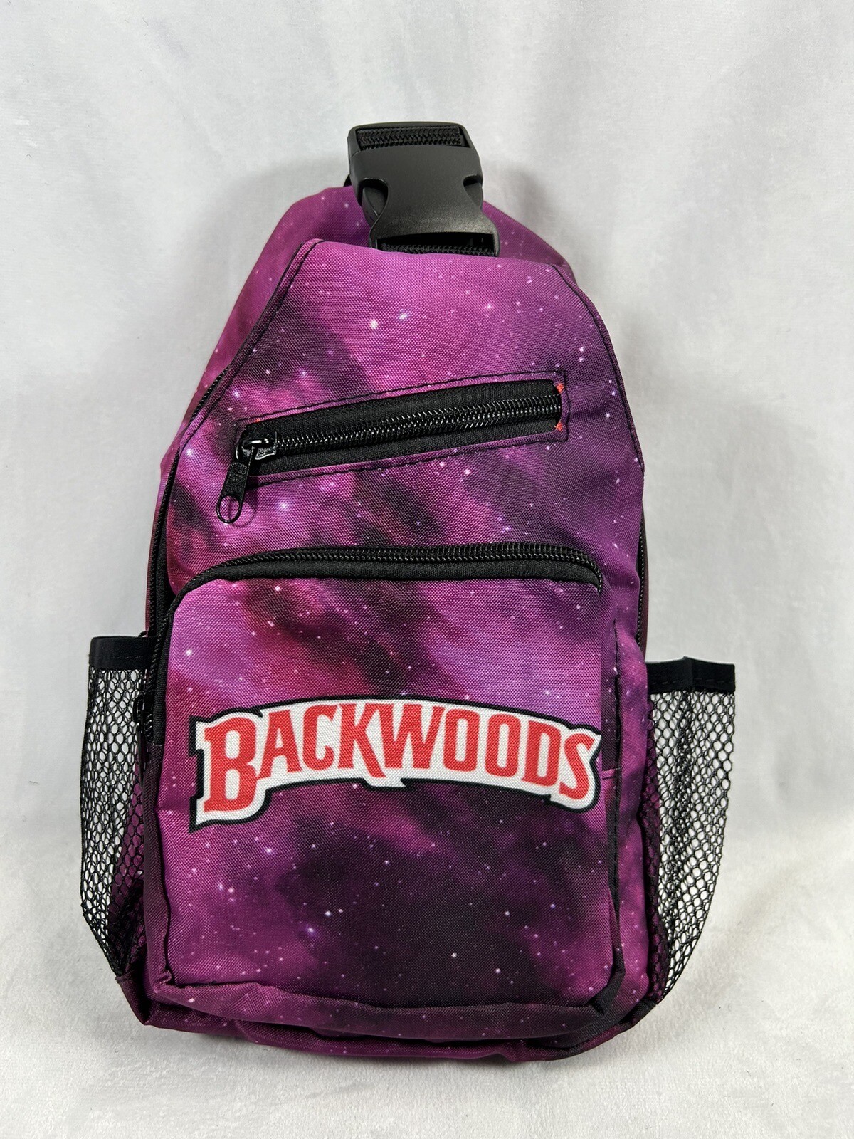 Backwoods Backpack Set 3 Piece Purple Midnight Galaxy Graphics
