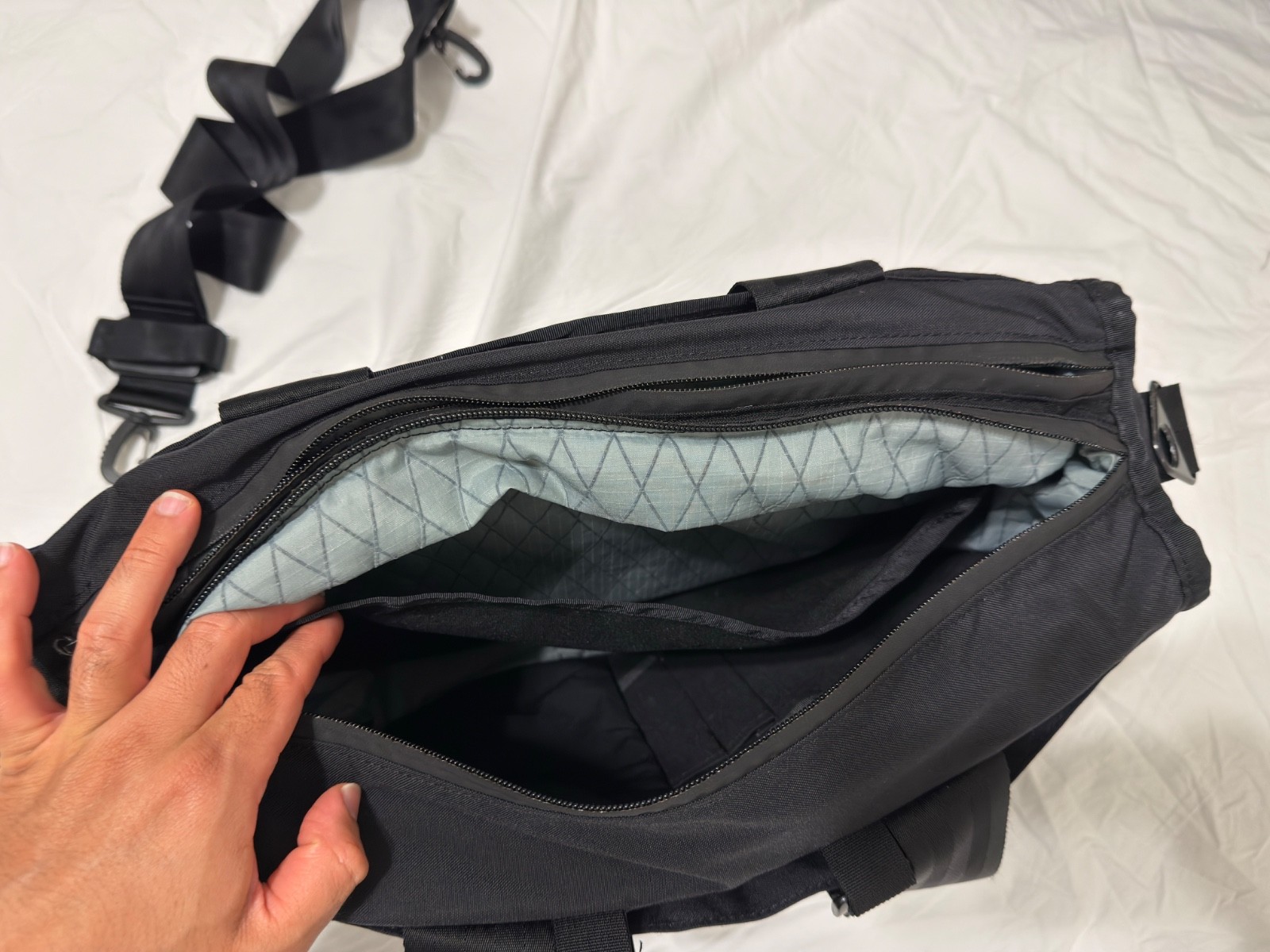 Mission Workshop Transit Laptop Brief. Black. Used.