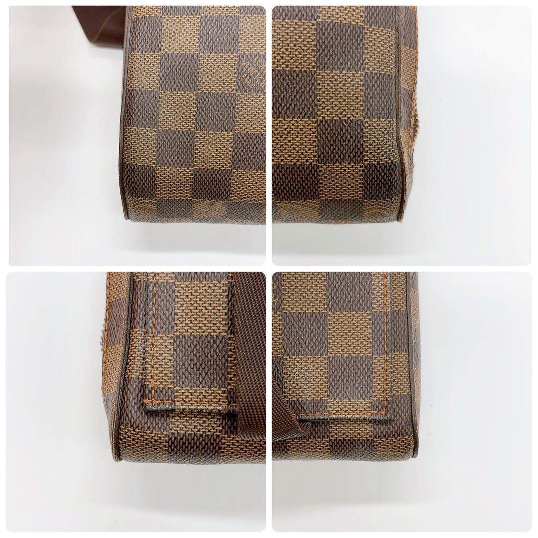 Louis Vuitton Geronimos Damier Body Bag Handbag Luxury Vintage 10.5x18x4cm