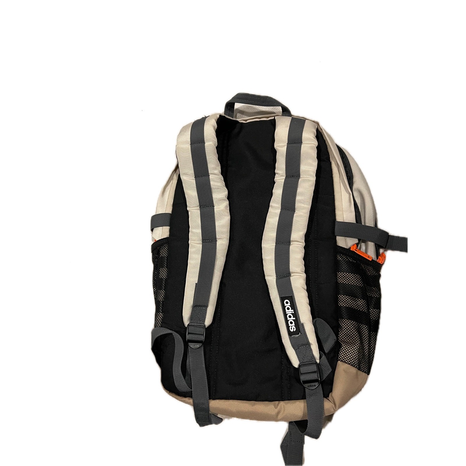 Adidas Core Advantage 4 Backpack 1770 CU Beige White Gray