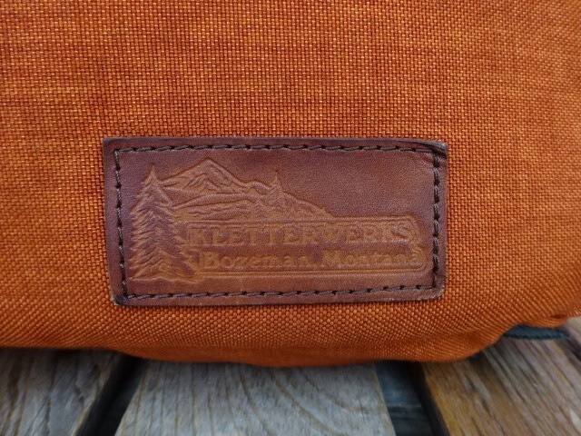 KLETTERWERKS Padded Briefcase Rust Color Size H 15.7 x W 11.8 x D 2.3 in