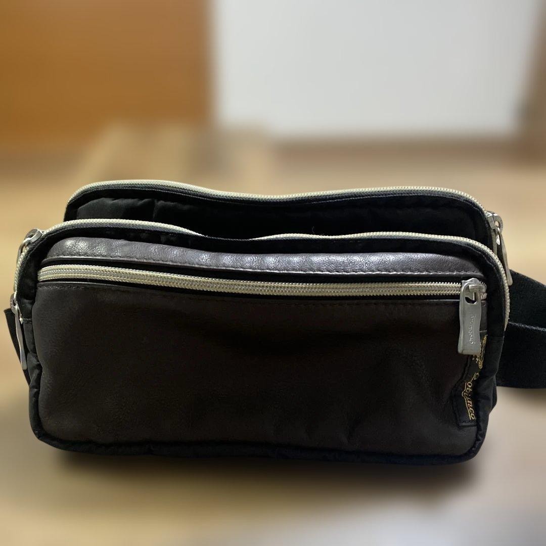 Orobianco Body Bag Waist Pouch Brown Crossbody Bag