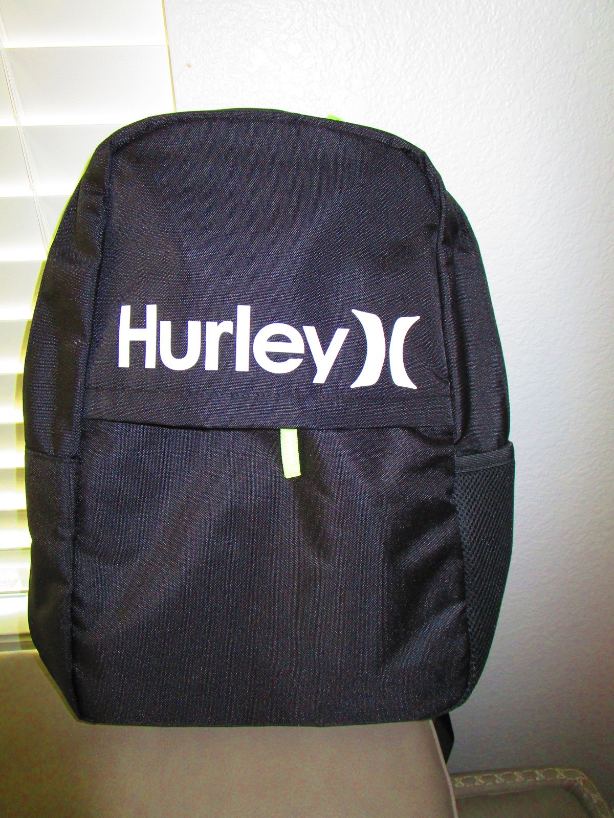 New HURLEY Black Backpack