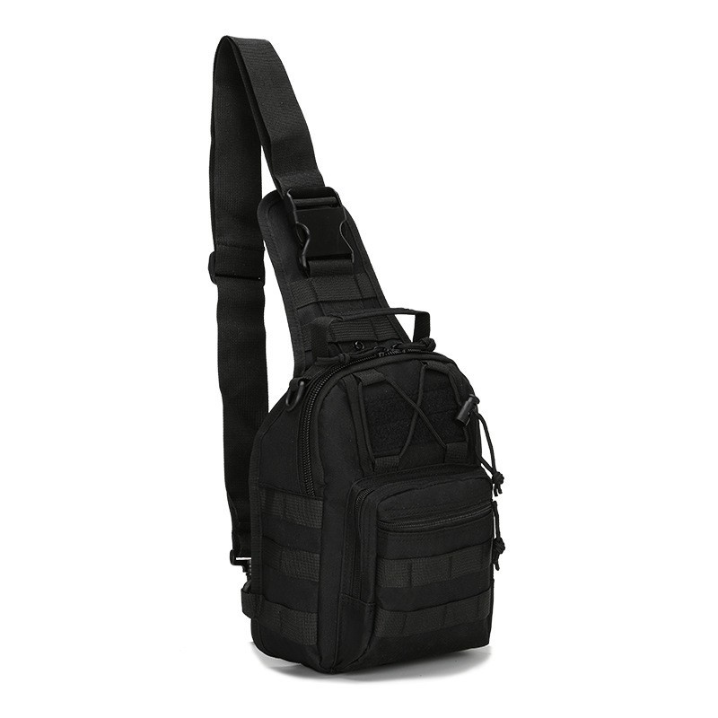 Mens Backpack Tactical Sling Shoulder Bag Molle Travel Chest Pack Outdoor Hiking