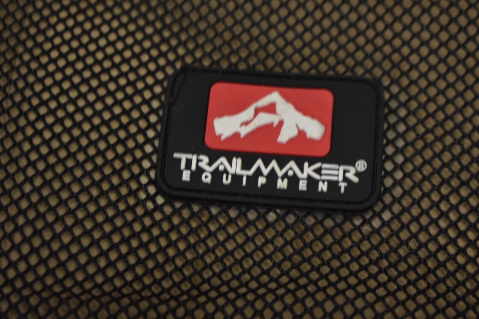 Trailmaker Backpack Transparent Mesh Black School Padded Straps 17″ x 13″