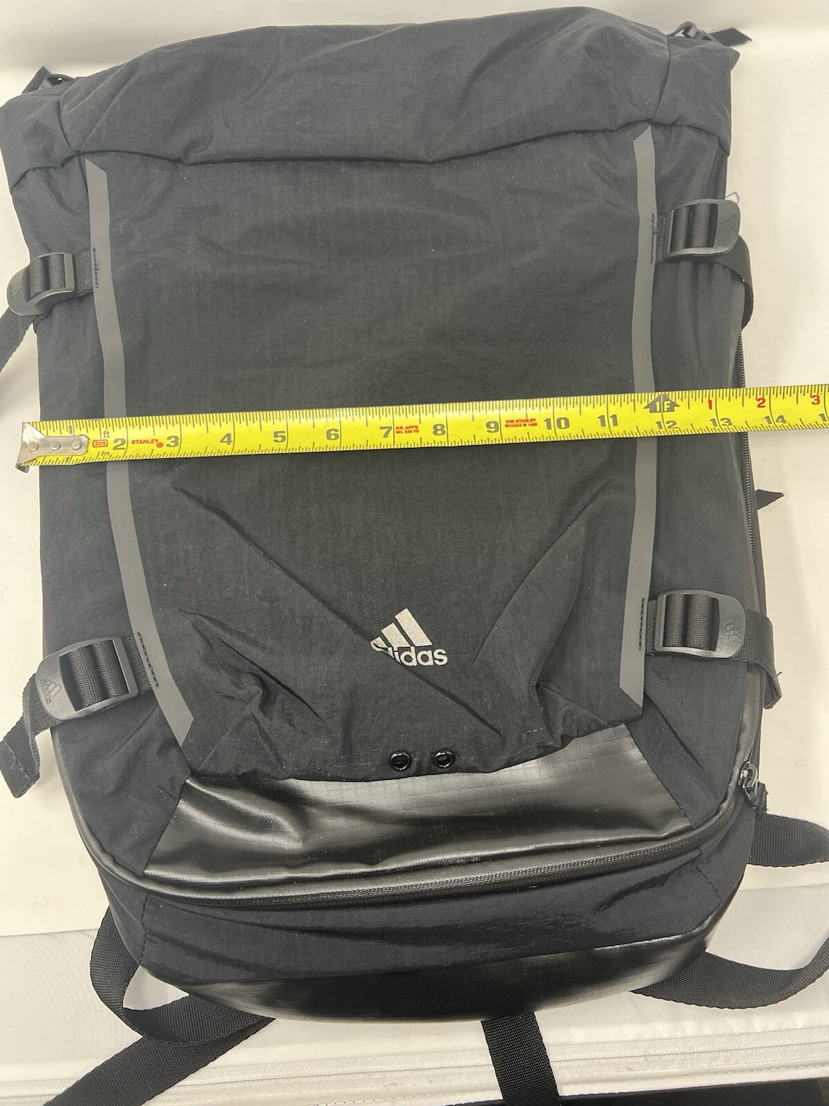 ADIDAS 4CMTE AC Rolltop Backpack Black EUC