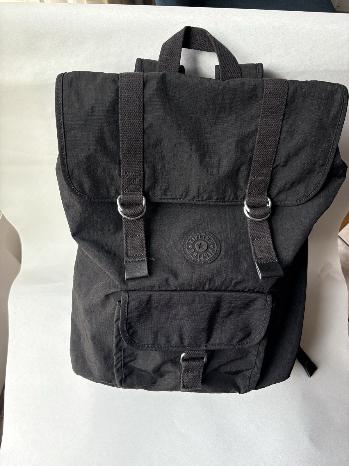 Kipling Jinan Large Backpack with Laptop Protection Black, Up to 15″