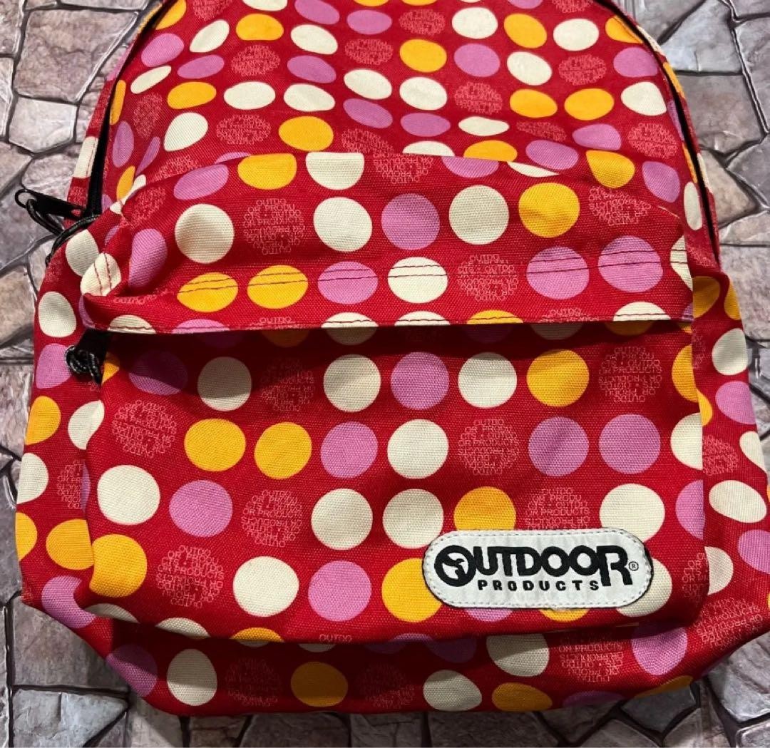 Outdoor Products Pink Polka Dot Y2K Vintage Bag