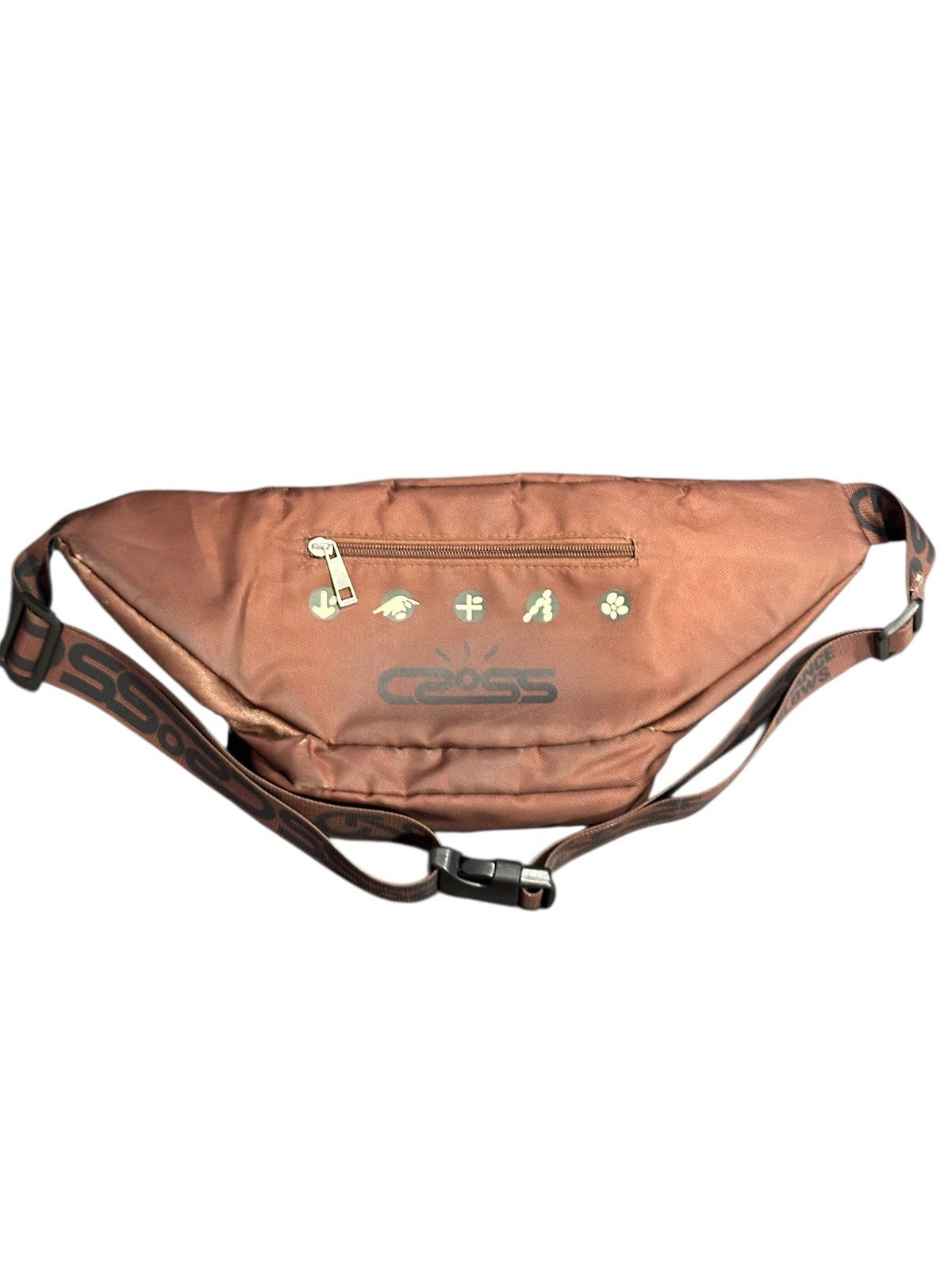 Crossover x Cactus Jack Travis Scott Brown Fanny Pack (READ!!!)