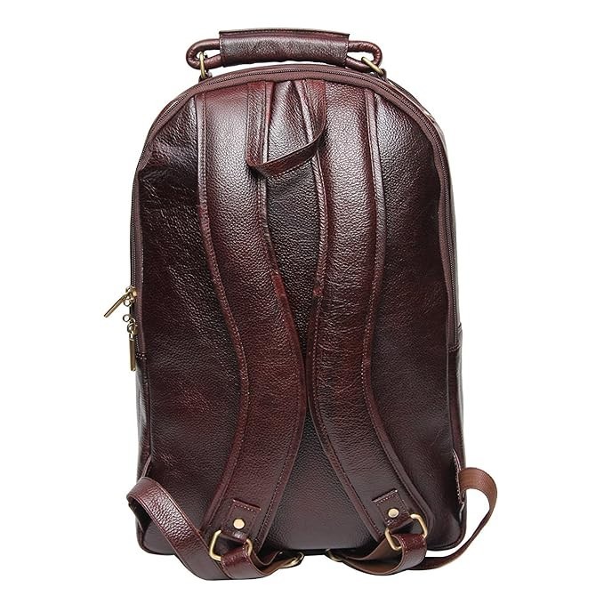 Tayib Leather Backpack Bag for Men |15.6” Laptop Compartment