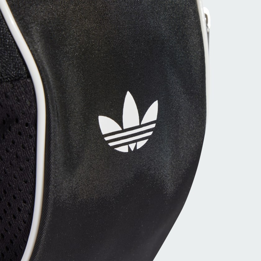Adidas Original Adicolor Small Sling Bag Black White BRAND New in package