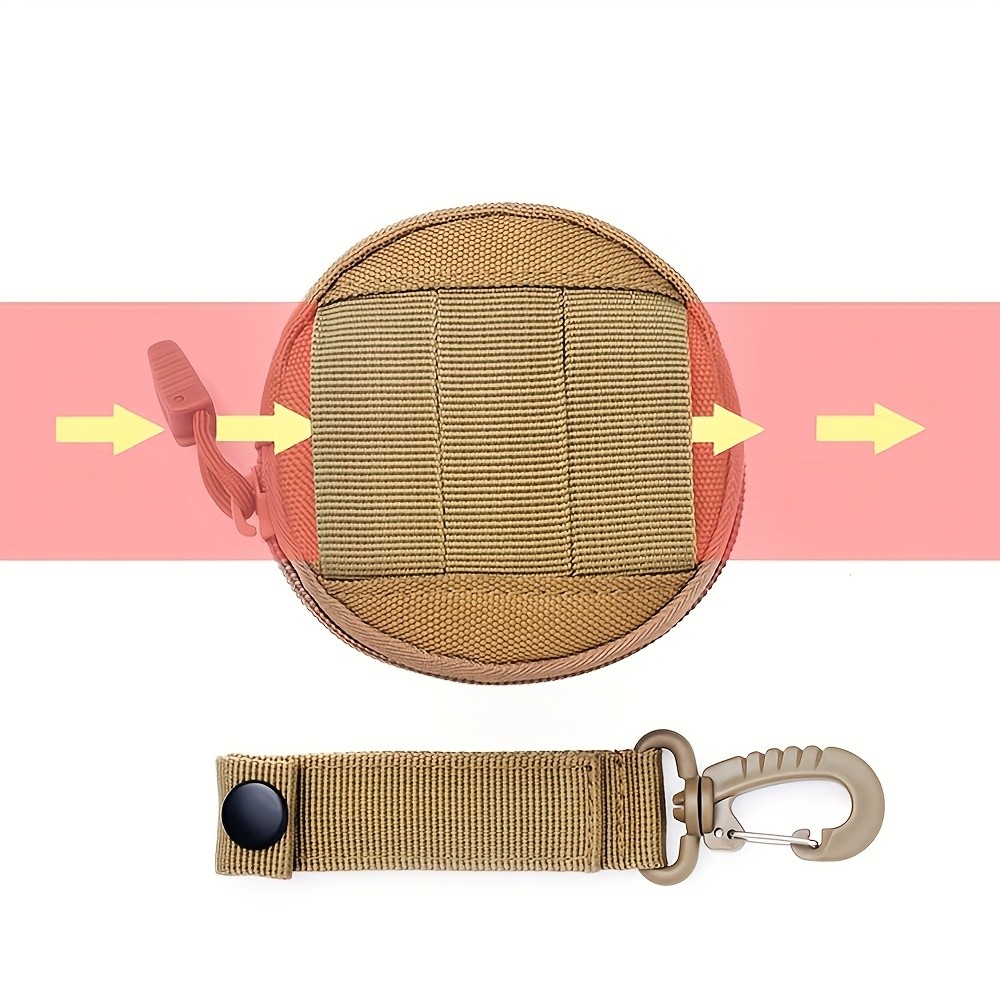 Tactical Key Pouch with MOLLE Compact for Outdoor Sports, Cycling & Daily Use