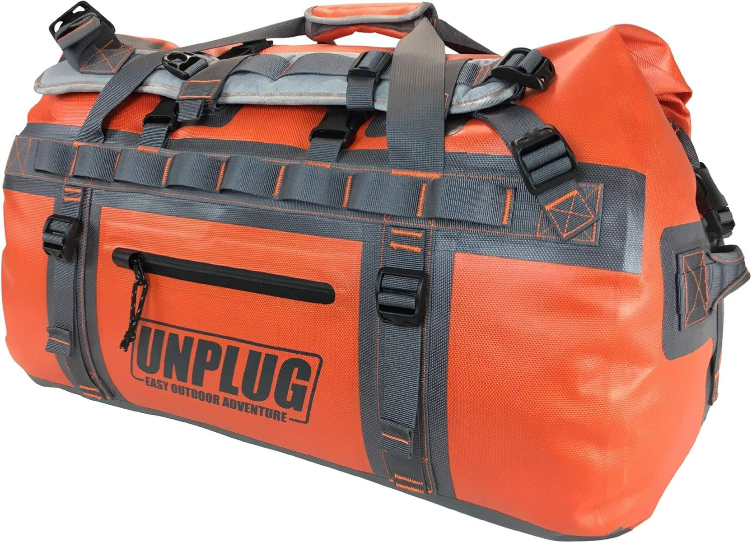 UNPLUG Ultimate Adventure | 1680D Heavy Duty Waterproof Bag | Large Travel Bag W