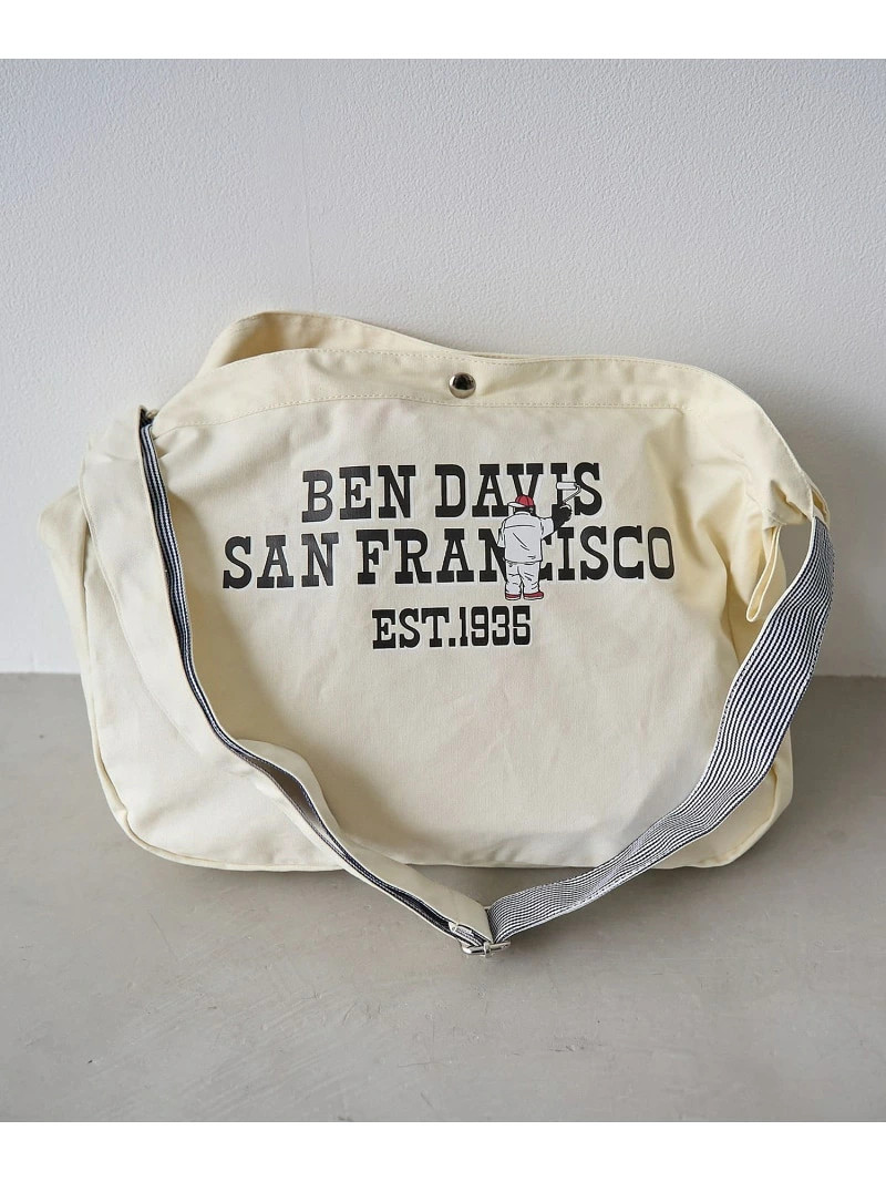 BENDAVIS Newspaper Bag by coen – Shoulder Bag in White or Navy