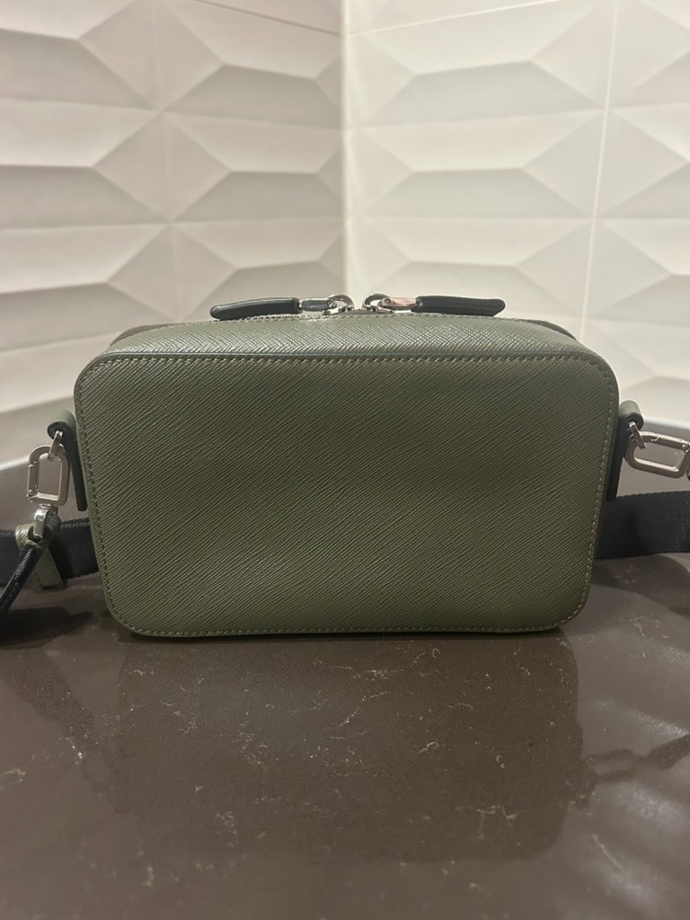 👜🟢 Prada Brique Saffiano Leather Bag – Loden Green – Like New Crossbody