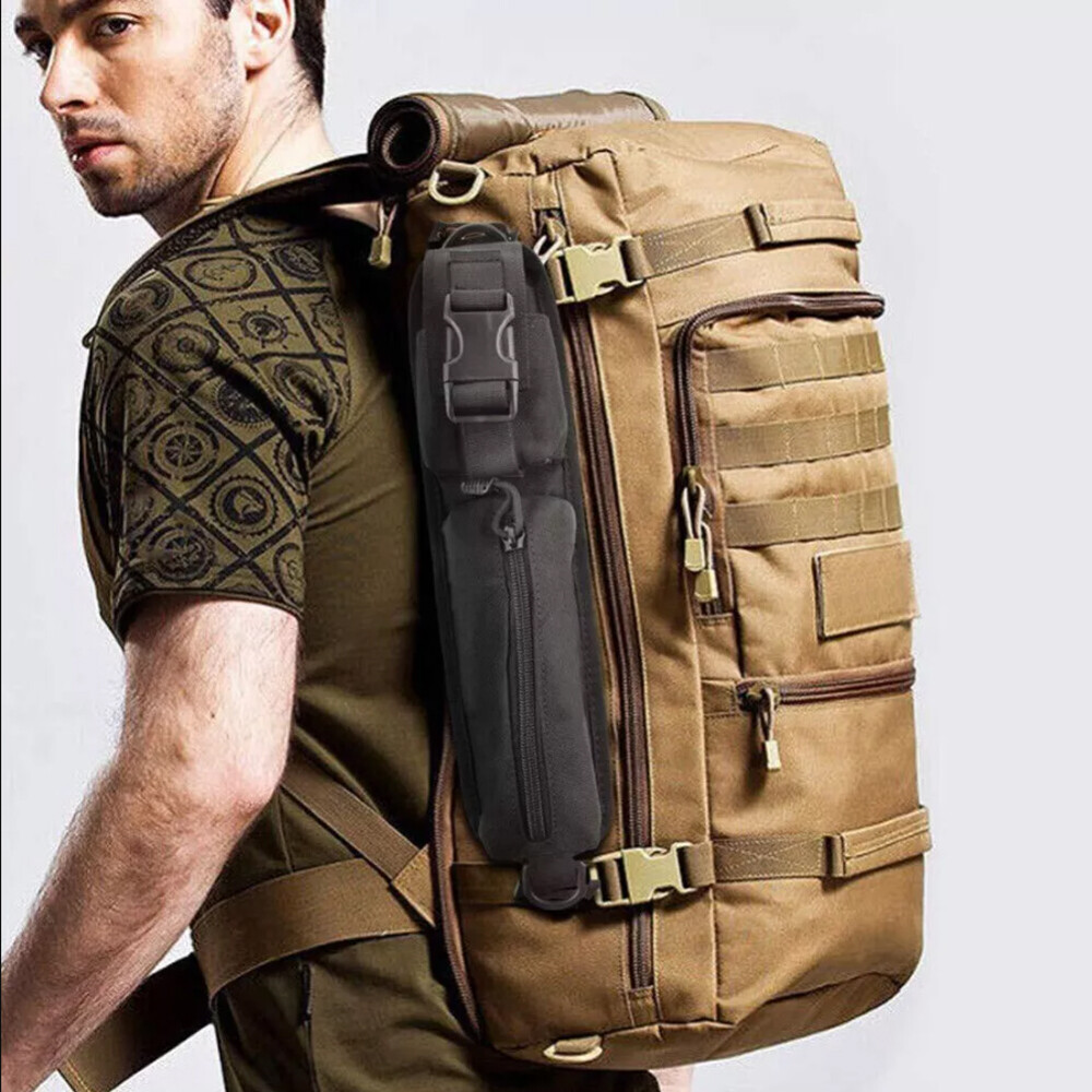 Black Tactical Molle Backpack Shoulder Strap Outdoor Accessory Hunting Molle Bag