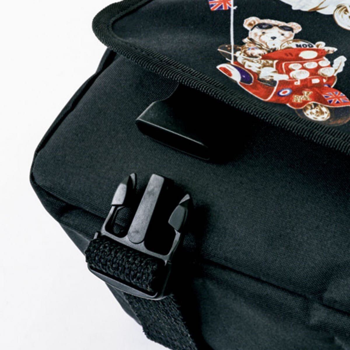 Karl Helmut 35th messenger bag shoulder bag W36×H24×D13cm Novelty black