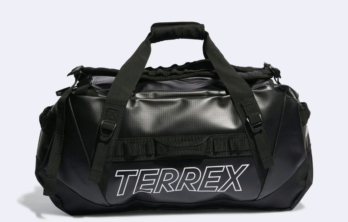 Adidas Terrex duffle bag backpack medium Rain.Rdy Expedition Black 70L IC5649