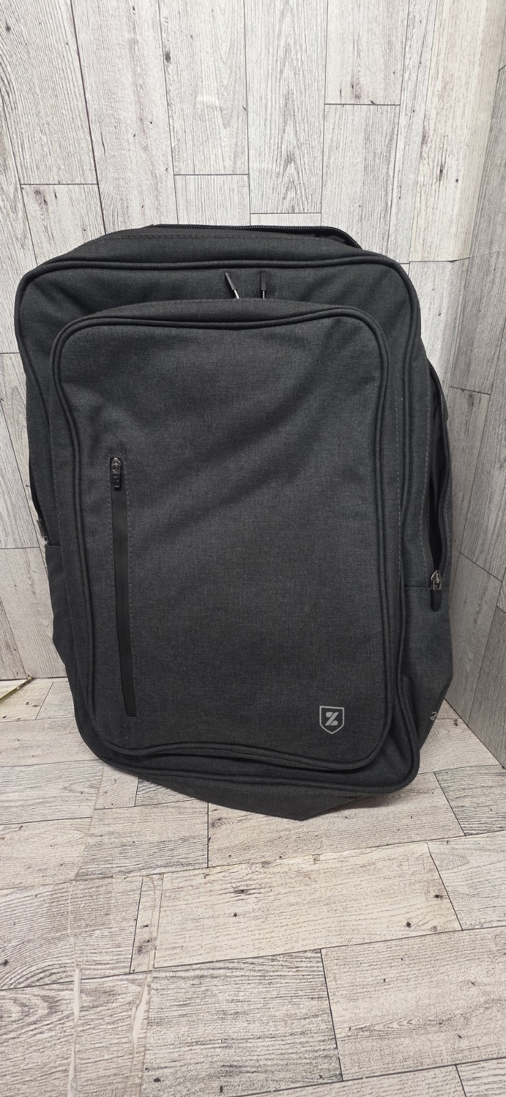 Zusa Black Heather Structured Transit Pack