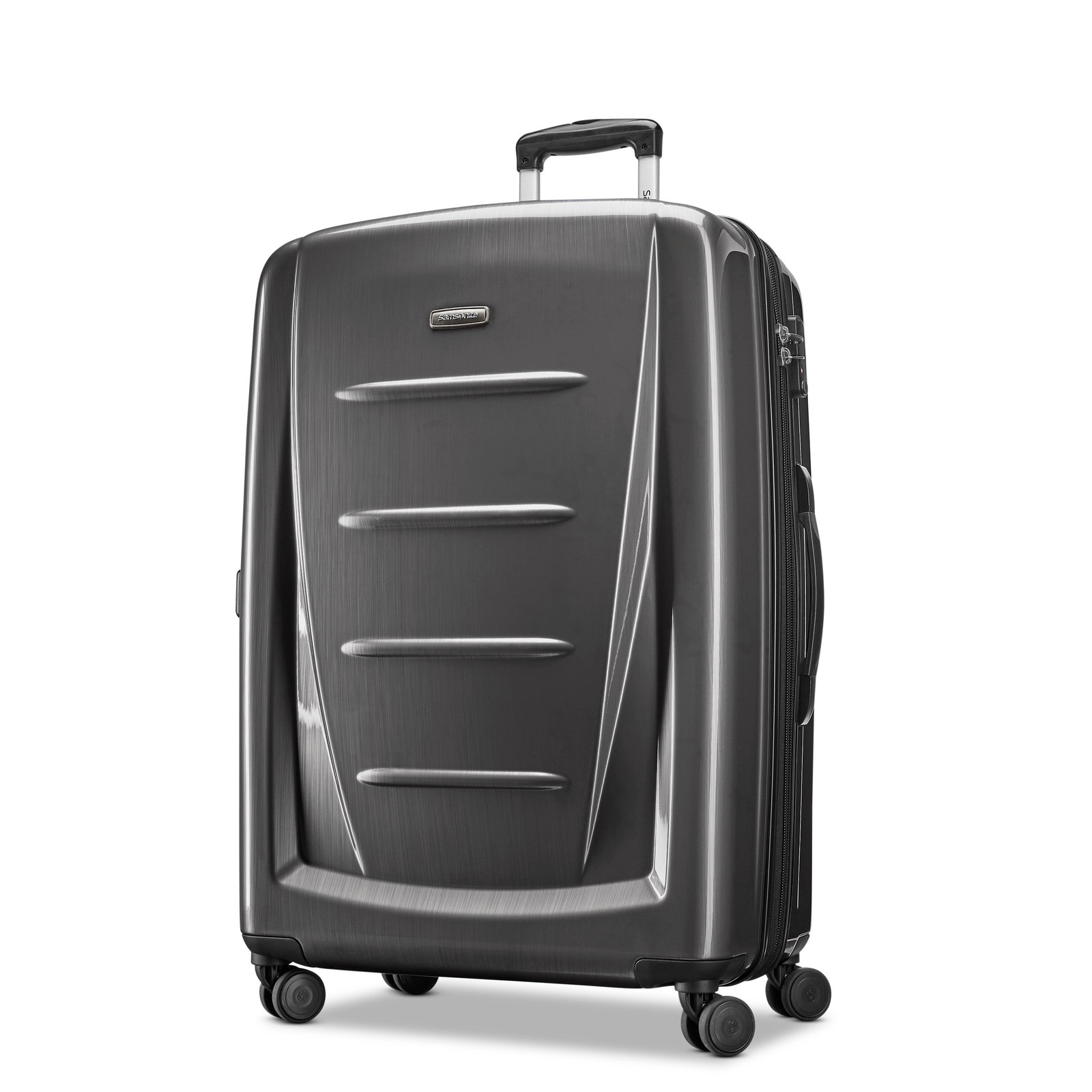 Samsonite Winfield 2 Hardside Luggage Charcoal Checked Large 28 Inch U7