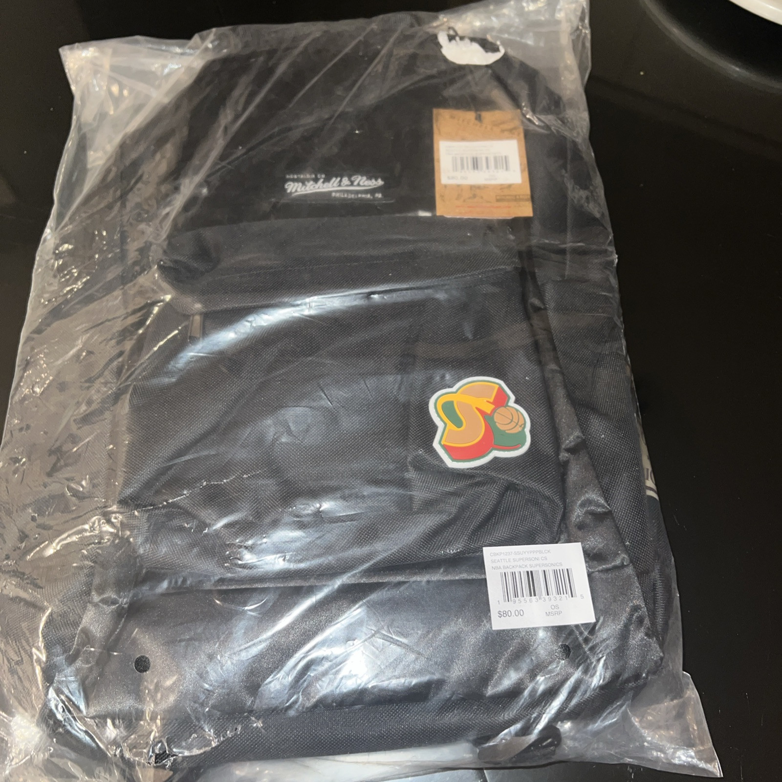 Mitchell & Ness Backpack Seattle SuperSonics