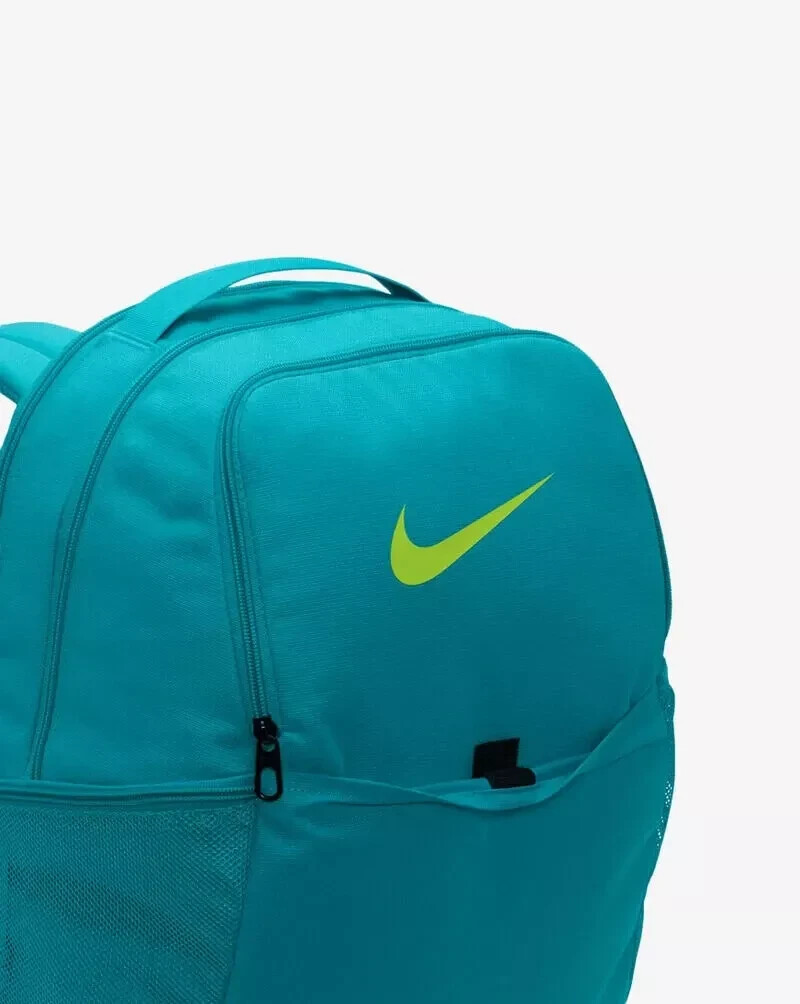 Nike Brasilia Medium Backpack (24L) Teal School Sport Book Bag DH7709 345 New