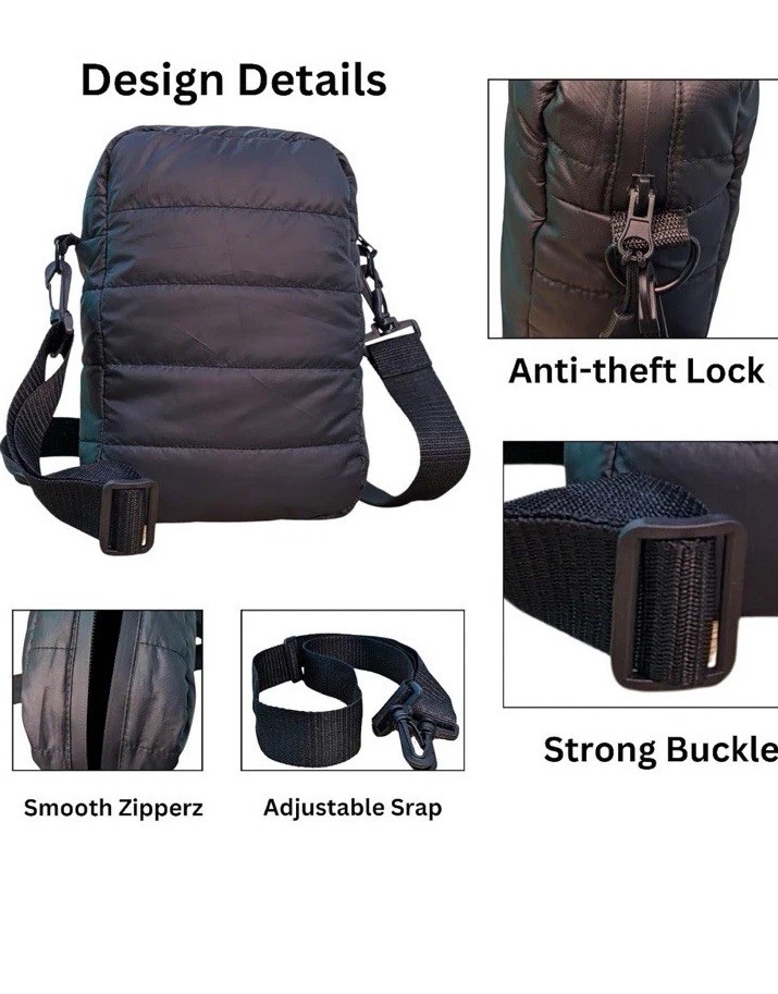 Men Backpack Tactical Sling Bag Chest Shoulder Fanny Pack Crossbody Sport Travel