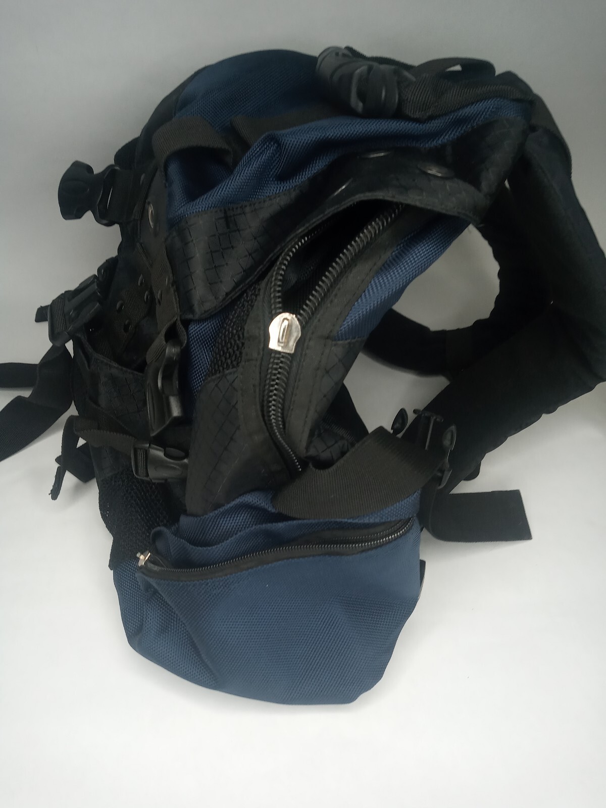 Oakley Icon Black blue Backpack Hiking Motorcycle tactical Rare