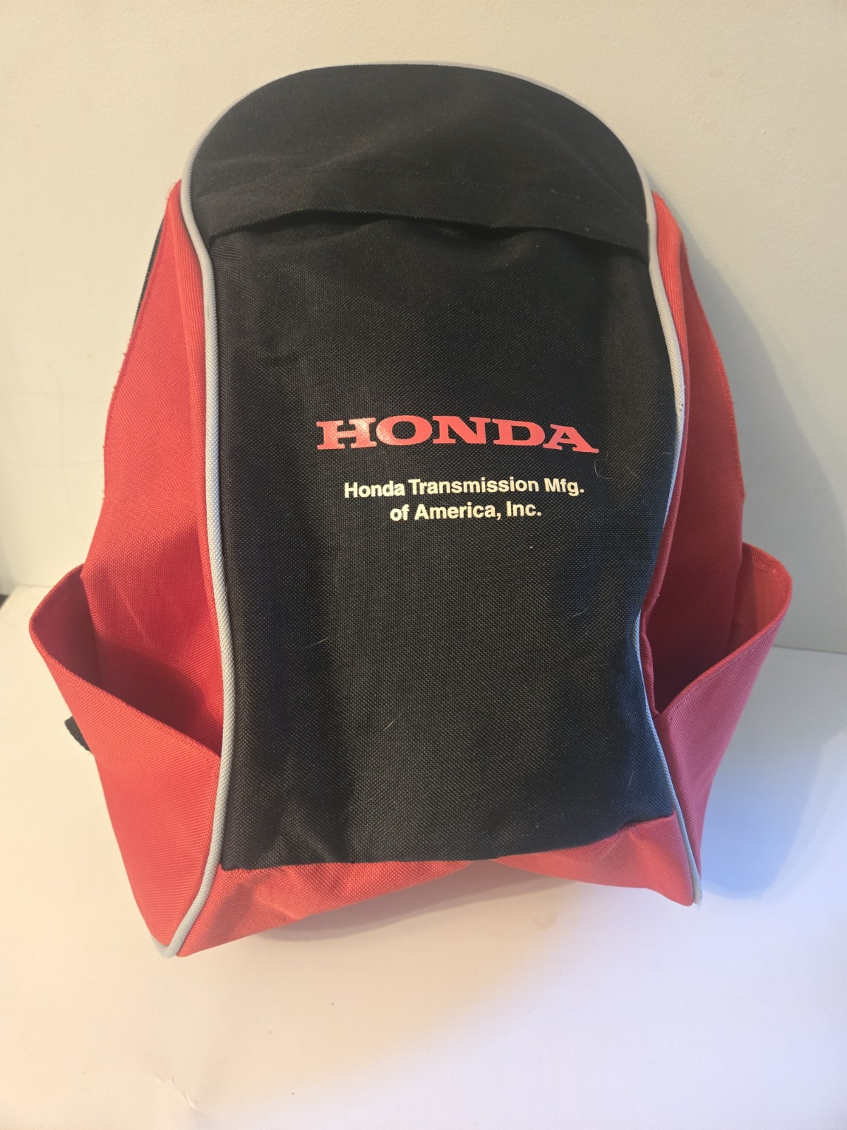 Vintage Honda Transmission If America Backpack Red Black Used Good Condition