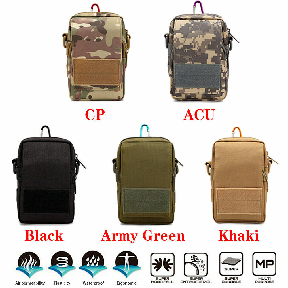 Outdoor Backpack Messenger Sling Chest Pack Military Molle Tactical Shoulder Bag