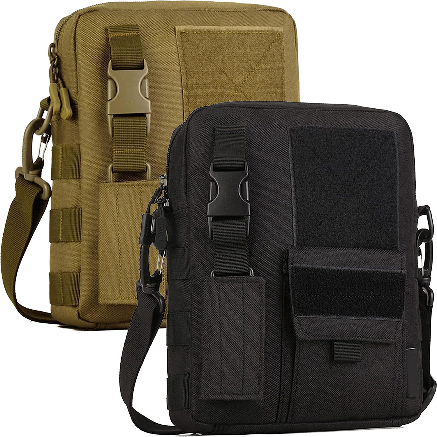 Tactical Canvas Messenger Bag Classic Vintage Shoulder Bag Crossbody Casual Pack