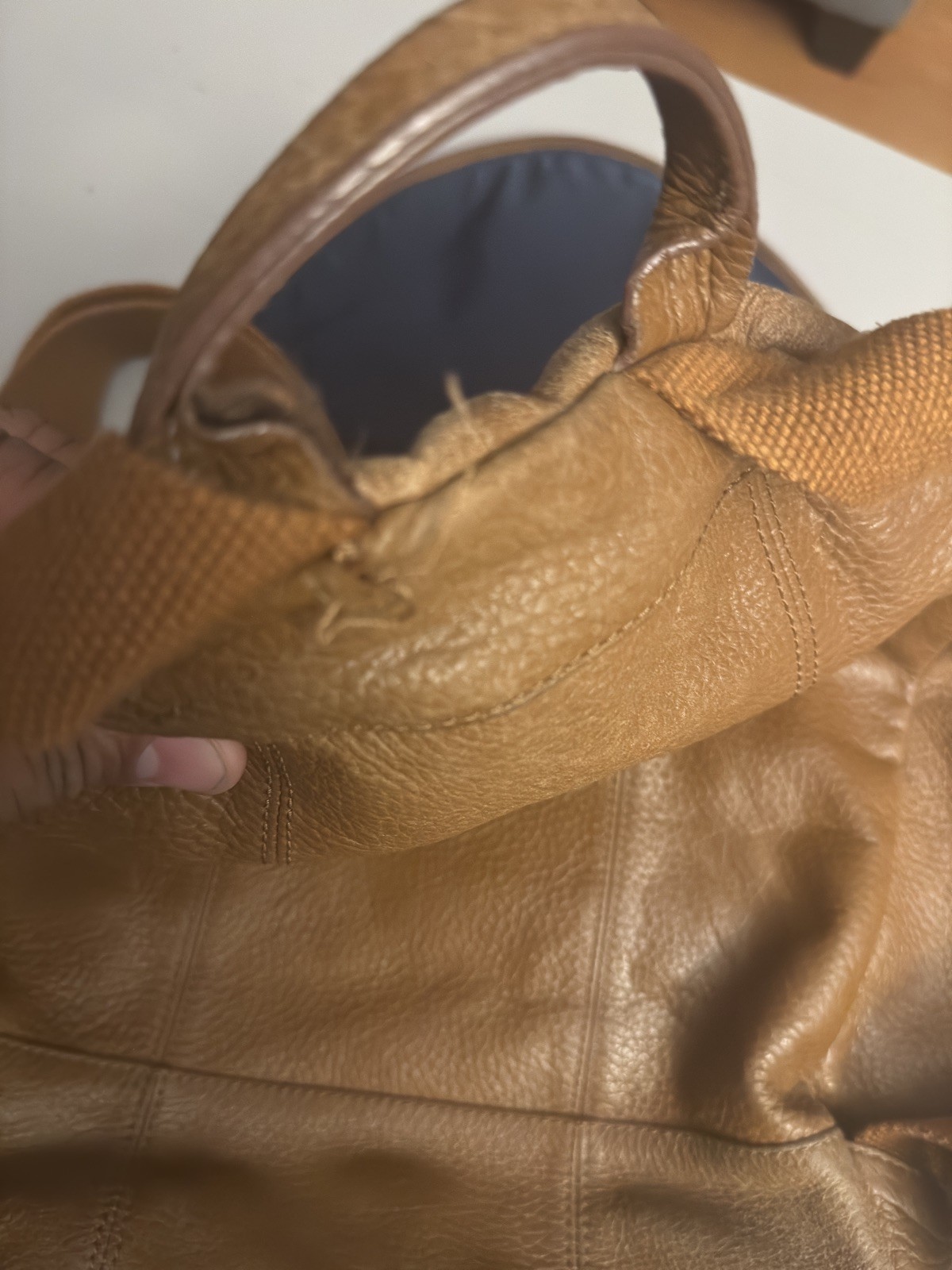 Cole Haan Chdm11026/Backpack/Daypack/Rucksack/Leather/Brown/Brown/Plain/Bag
