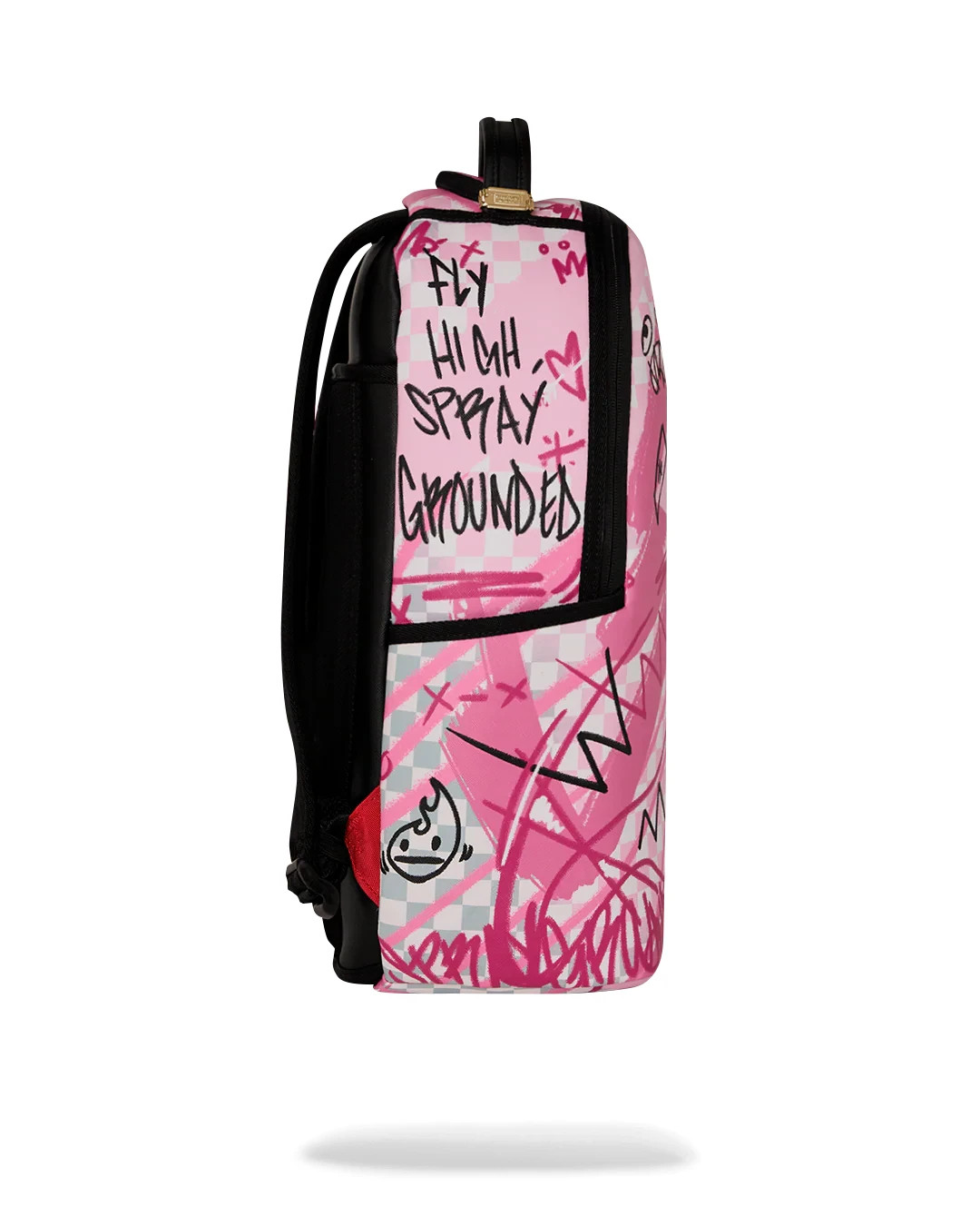 Sprayground BROKEN HEARTS CLUB Backpack🔥New Pink Bookbag Large School Bag